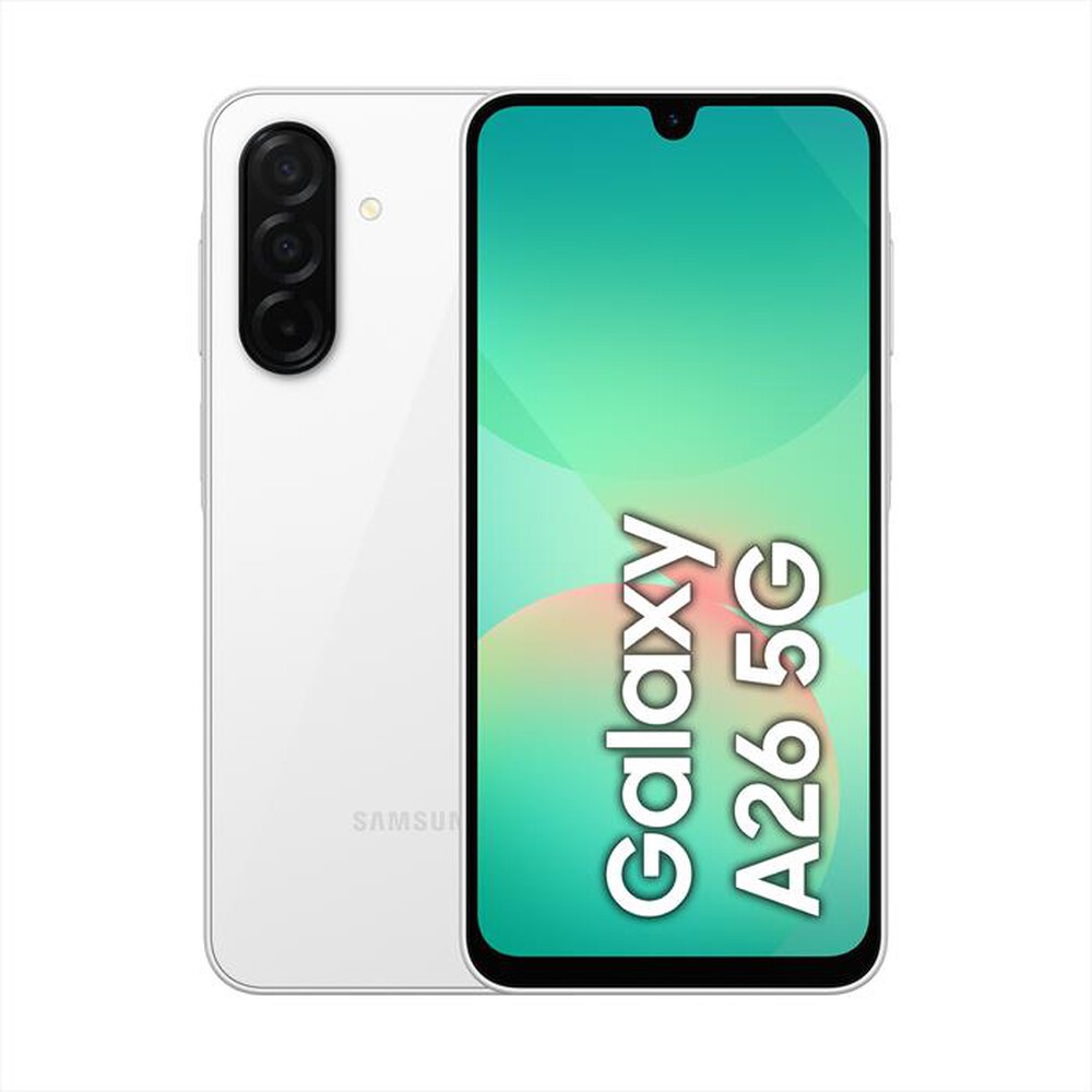 Immagine del prodotto SAMSUNG - Smartphone Galaxy A26 5G 128GB-White