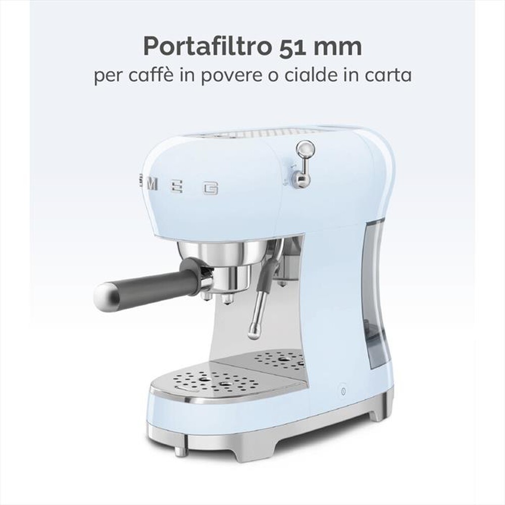 Immagine del prodotto SMEG - Macchina da Caff&egrave; Espresso 50's Style - ECF02PGEU-Verde Pastello LUCIDO