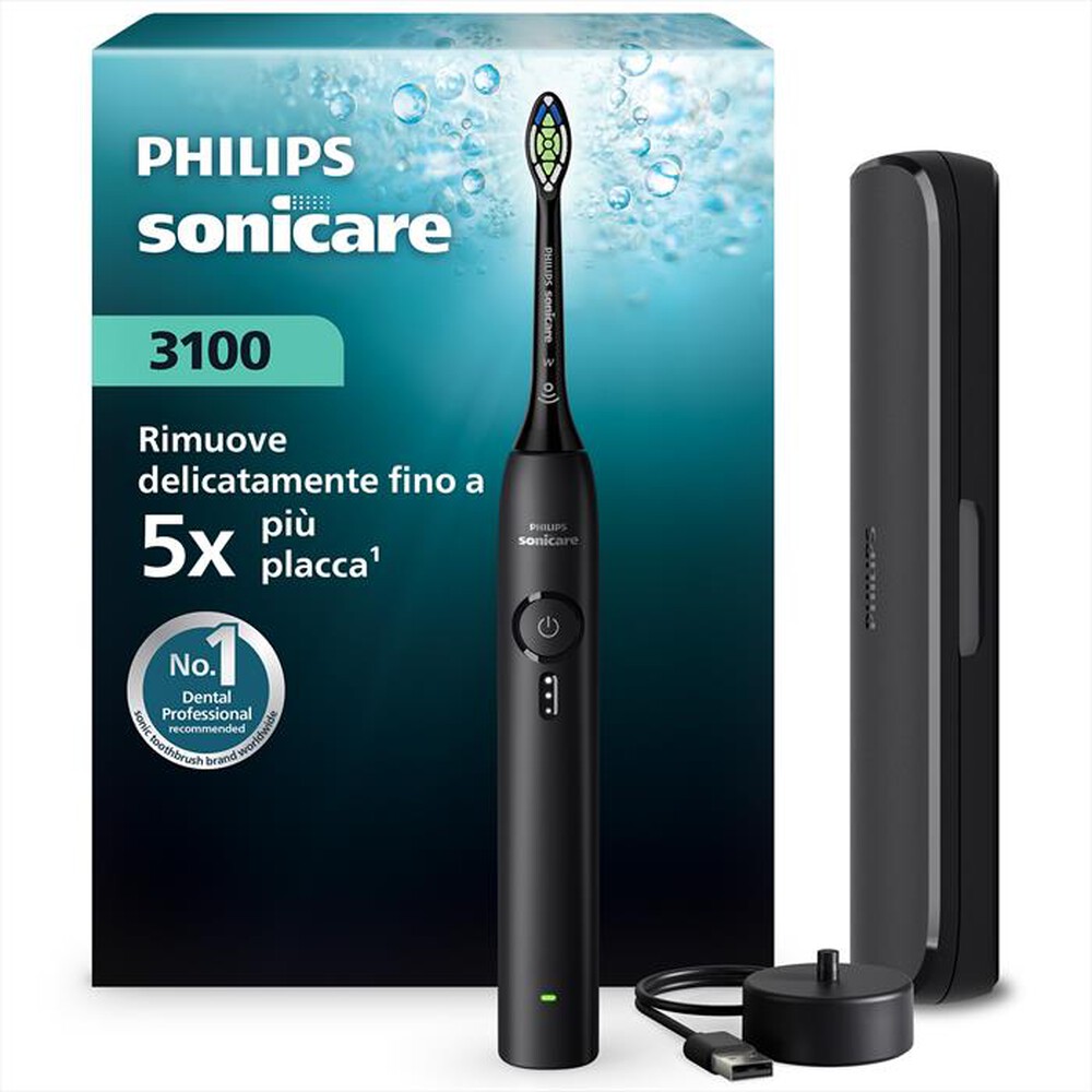 Immagine del prodotto PHILIPS - Spazzolino elettrico HX4033/32 SERIE 3100-Nero
