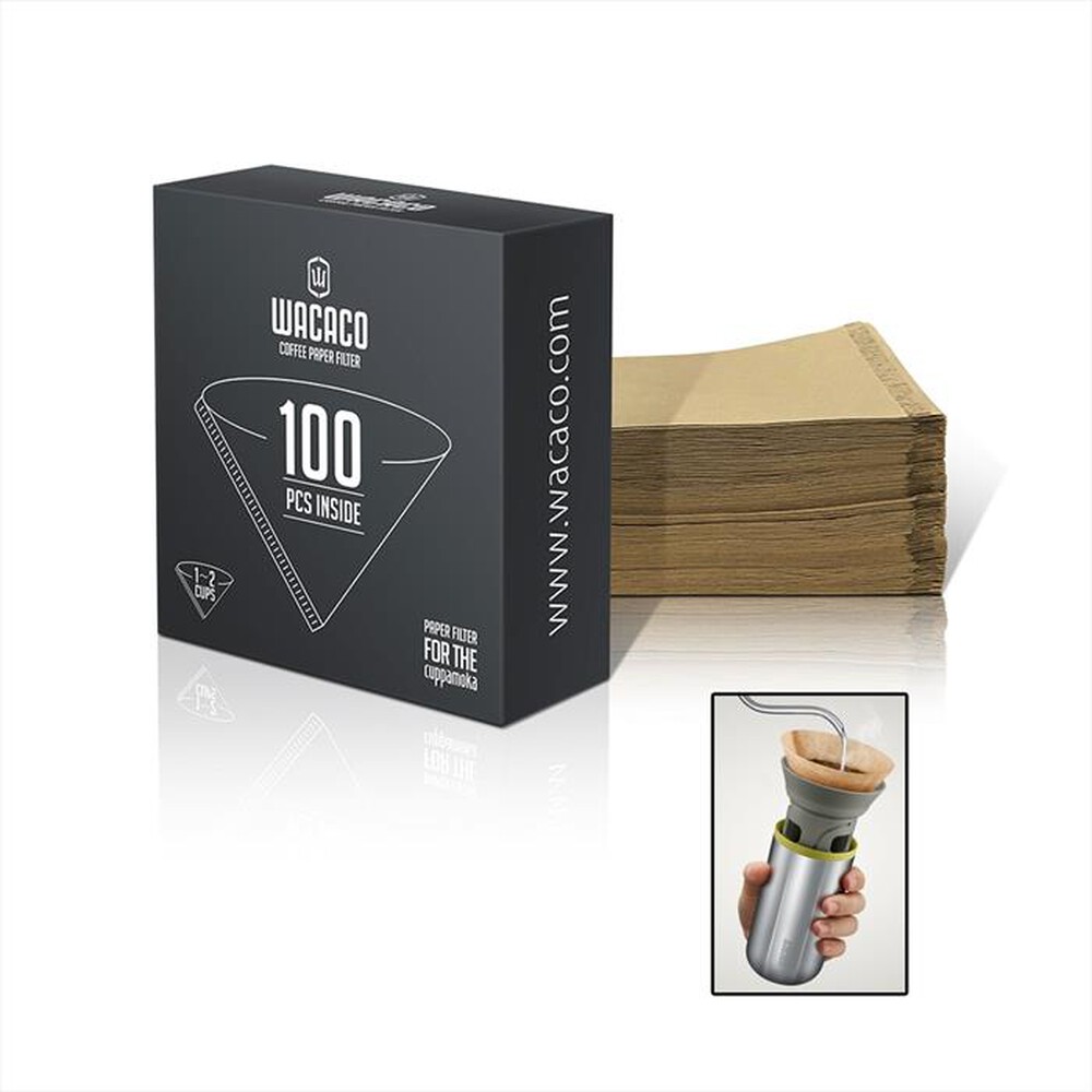 Immagine del prodotto WACACO - 100 filtri per caff&egrave; macinato CUPPAMOKA