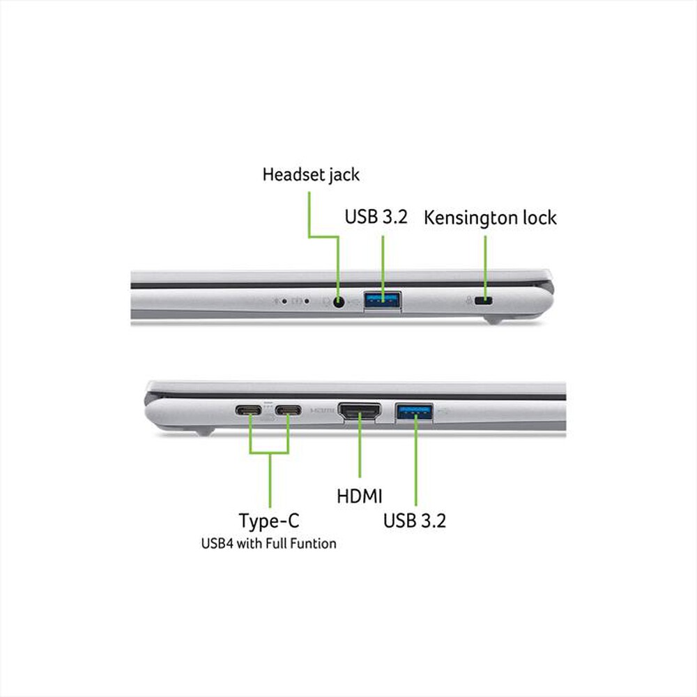 Immagine del prodotto ACER - Notebook ASPIRE GO 15 AG15-72P-77TE-Silver