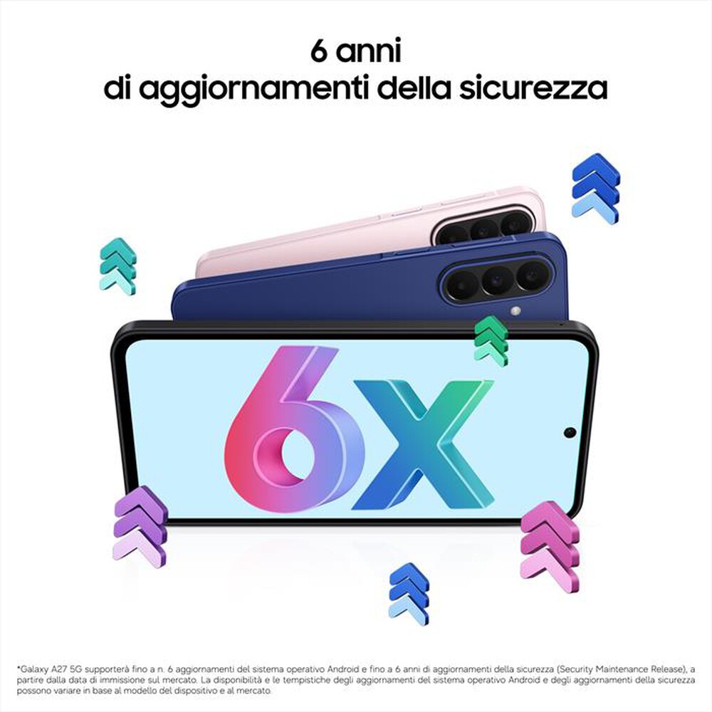 Immagine del prodotto SAMSUNG - Smartphone GALAXY A27 5G (8GB+256GB)-Black