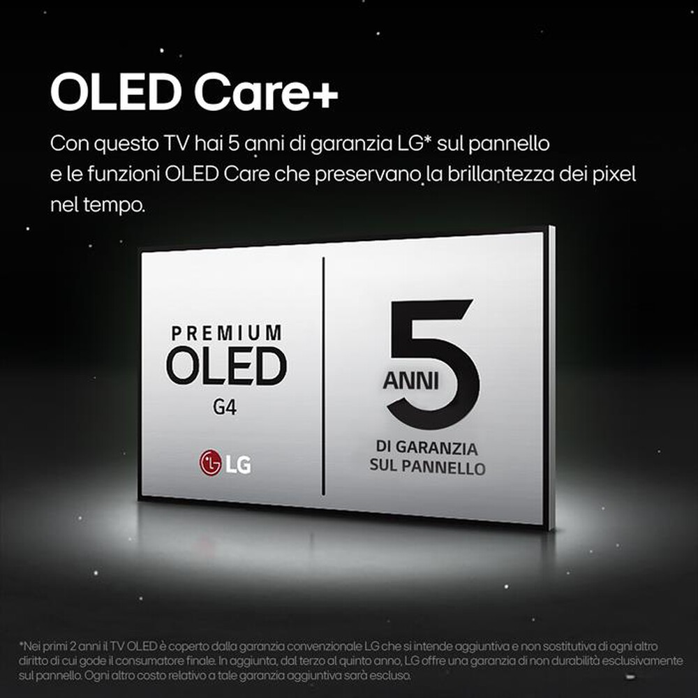 Immagine del prodotto LG - Smart TV OLED evo UHD 4K 77" Serie G4 OLED77G45LW-Argento