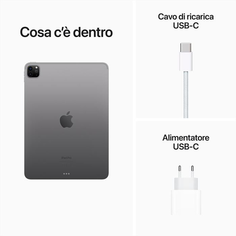 Immagine del prodotto APPLE - iPad Pro 11" WI-FI + CELLULAR 128GB-Argento