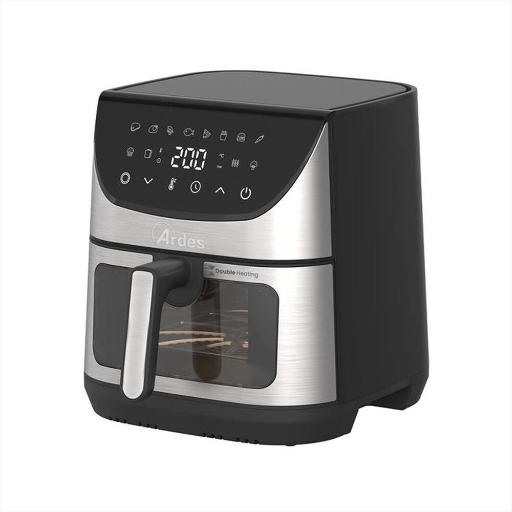 Immagine del prodotto ARDES - Friggitrice ad aria FRIGGISANA SUPREME 8L-Nero/Inox
