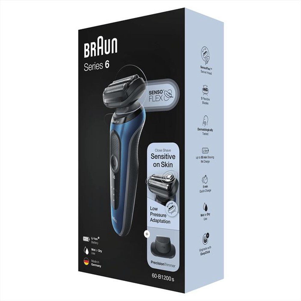 Immagine del prodotto BRAUN - Rasoio SERIES 6 60-B1200S-Blu