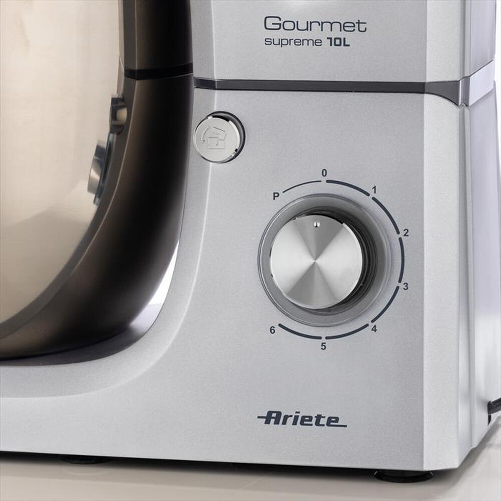 Immagine del prodotto ARIETE - 1576 GOURMET SUPREME IMPASTATRICE 10L-Acciaio inox