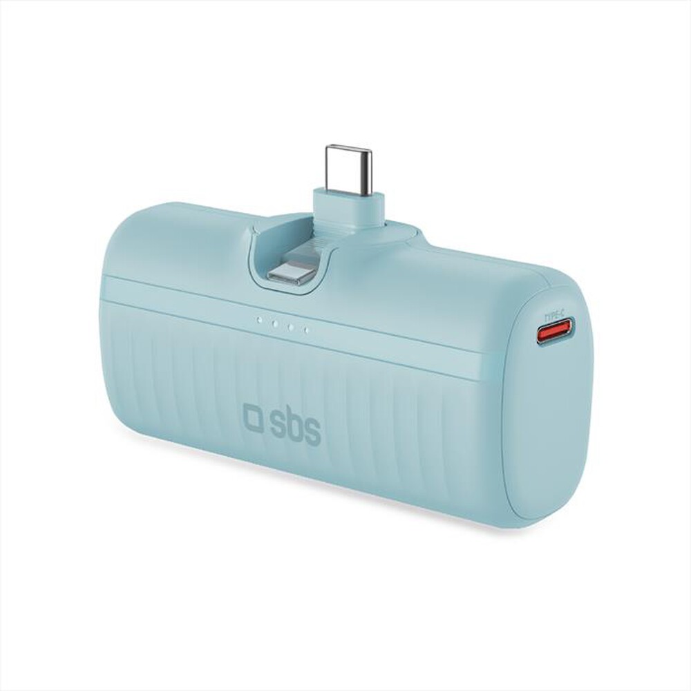 SBS - EcoPower Bank 5000mAh - TEBB5000PLUGLBGRS-Verde