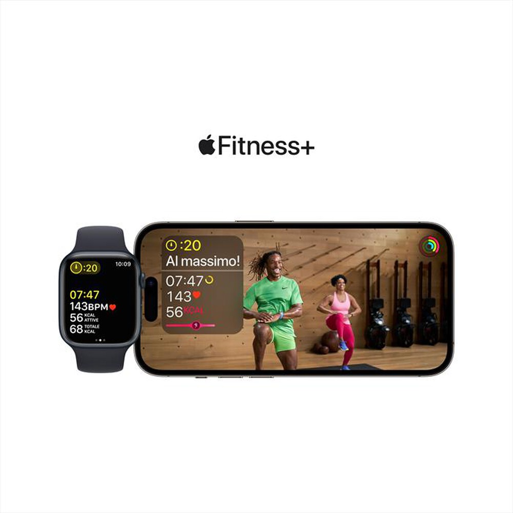 Immagine del prodotto APPLE - Watch Series 8 GPS 45mm Alluminio-Argento - Bianco