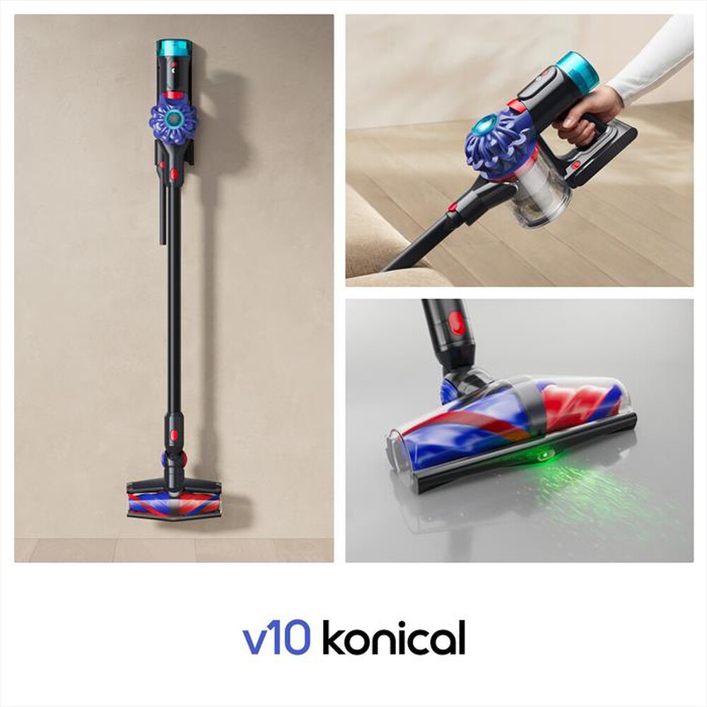 Immagine del prodotto DYSON - Scopa elettrica V10 Konical-Black/Blu
