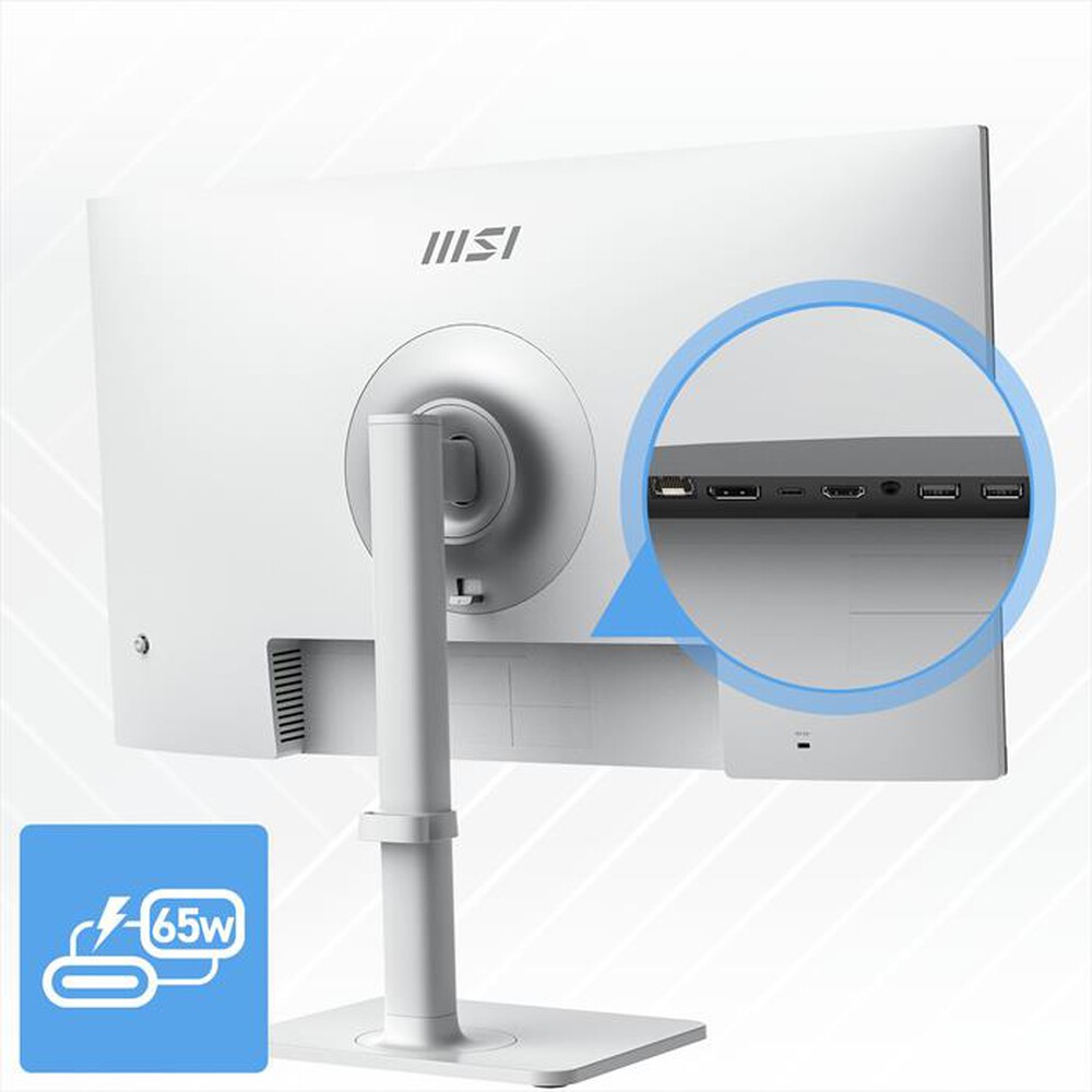 Immagine del prodotto MSI - Monitor LED 4K 27" MODERN MD272UPSW-Bianco