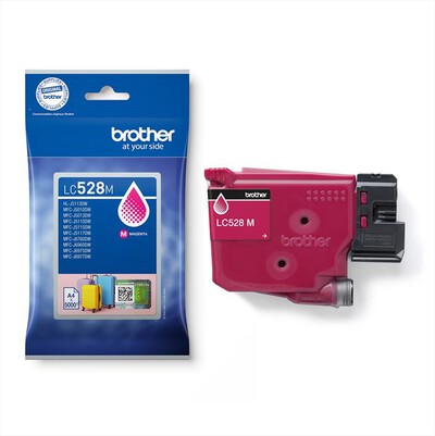 BROTHER - Cartuccia d'inchiostro LC528M-Magenta