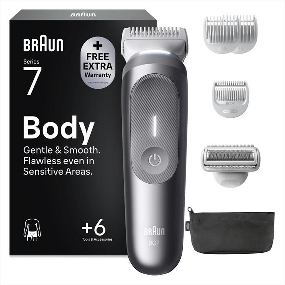 Immagine del prodotto BRAUN - Rasoio BG 7550-GRIGIO