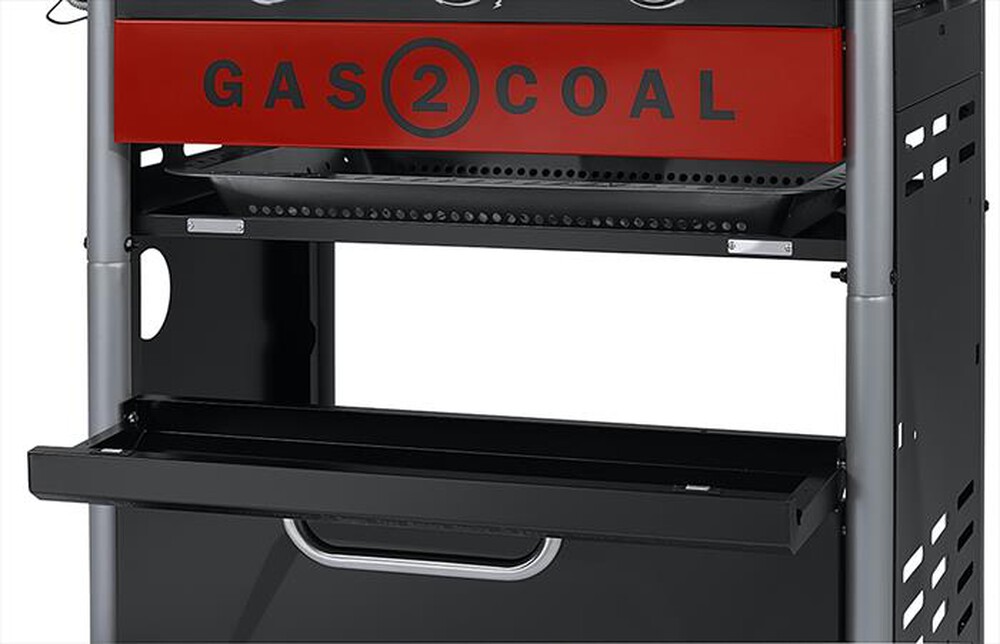 Immagine del prodotto CHAR-BROIL - Barbecue GAS2COAL 3 FUOCHI + 1-Black