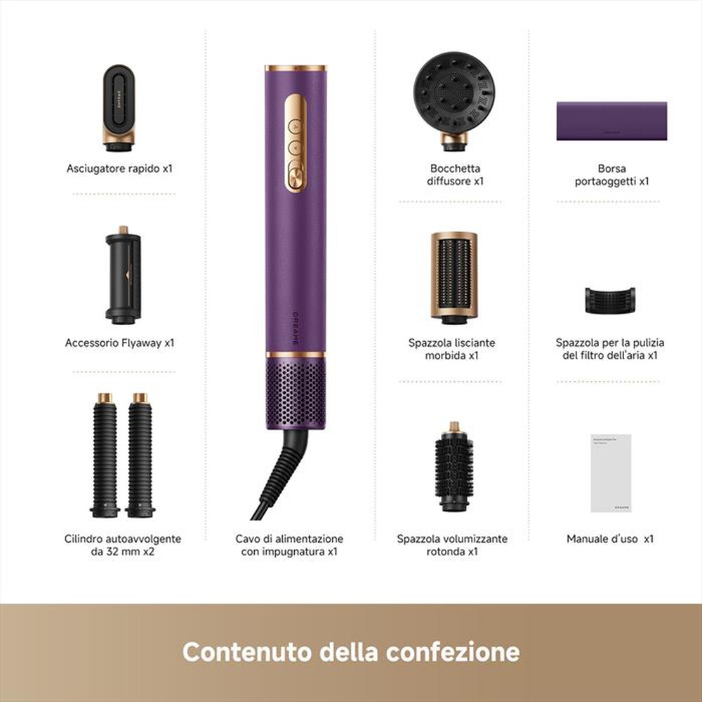 Immagine del prodotto DREAME - Asciugacapelli AIRSTYLE PRO 2-Purple