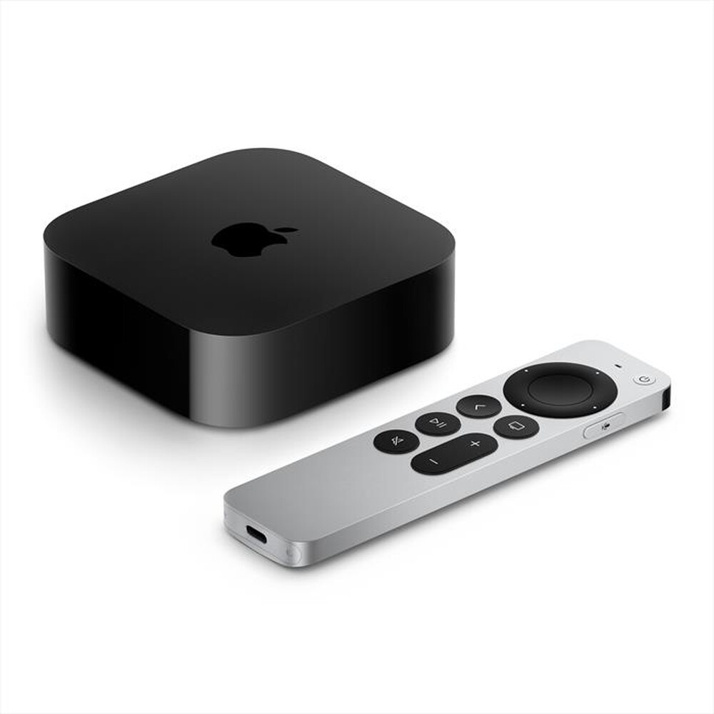APPLE - TV 4K WI-FI&nbsp;CON 64GB DI ARCHIVIAZIONE-Nero, Argento