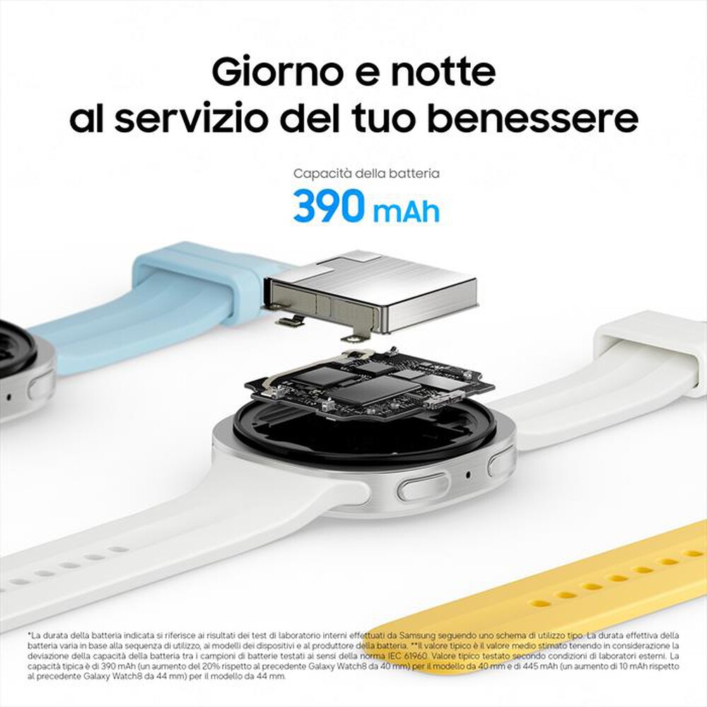 Immagine del prodotto SAMSUNG - Galaxy Watch9 40mm BT, 2+32GB-Graphite