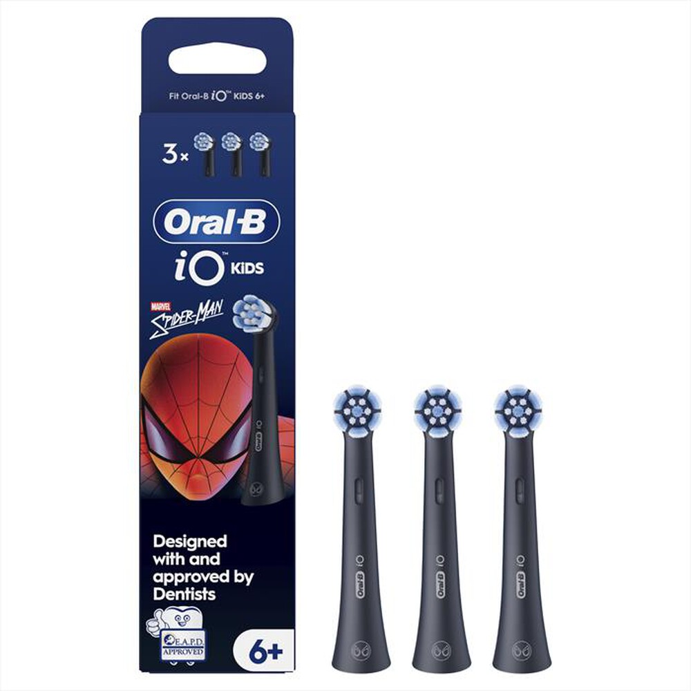 Immagine del prodotto ORAL-B - Testine ricambio IO RB SBKF-3 FBNLSENE SPIDER BOX-NERO