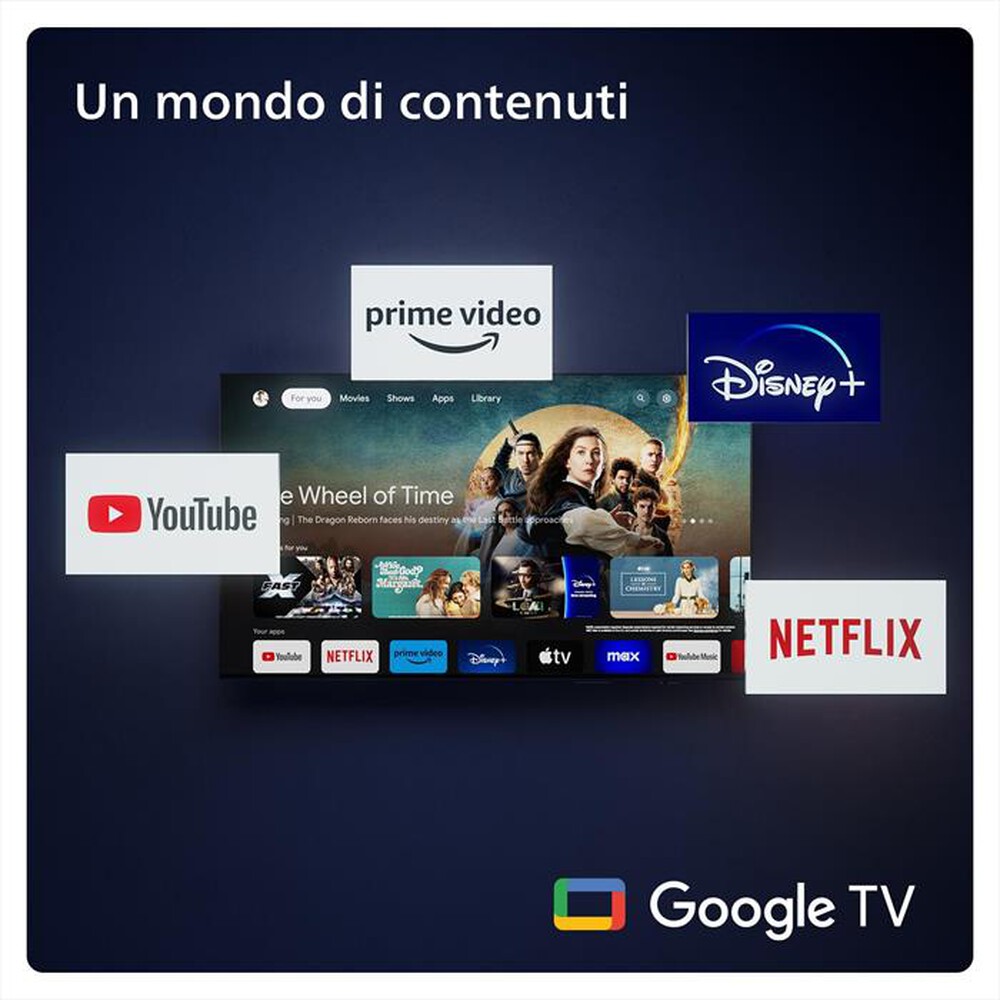 Immagine del prodotto PHILIPS - Smart TV LED UHD 4K 75" 75PML8709/12-Black