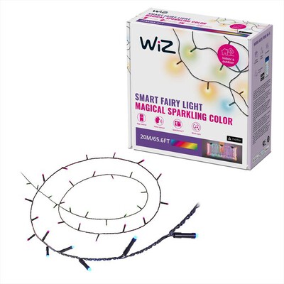 WIZ - STRINGA DI LUCI LED-RGB-Multicolore