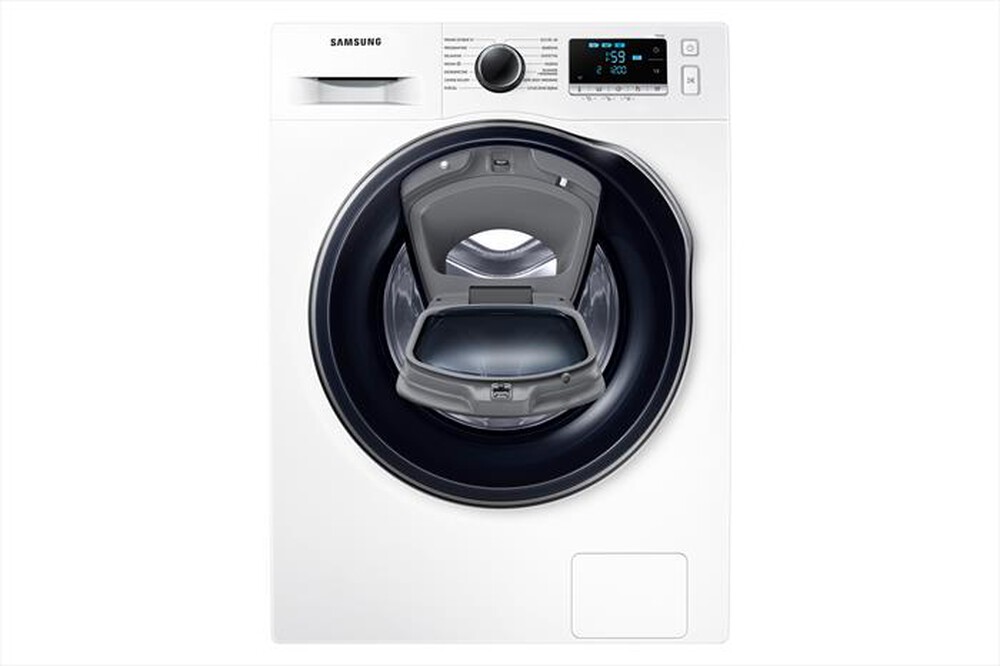 Immagine del prodotto SAMSUNG - Lavatrice slim WW8NK62E0RW/ET 8 Kg Classe C-Bianco obl&ograve; Crystal Gloss Blue