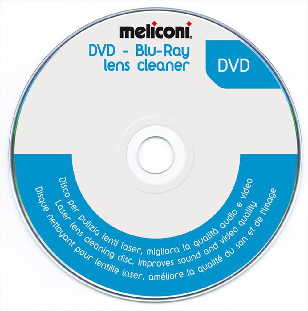 Immagine del prodotto MELICONI - DVD - BLU-RAY LENS CLEANER-Bianco