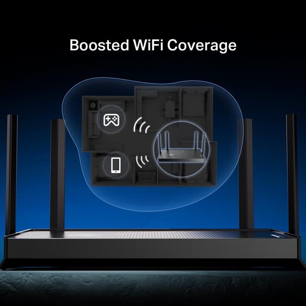 Immagine del prodotto TP-LINK - ROUTER BE3600 WIFI 7 DUALBAND 3.6GBPS 4LAN GIGABIT