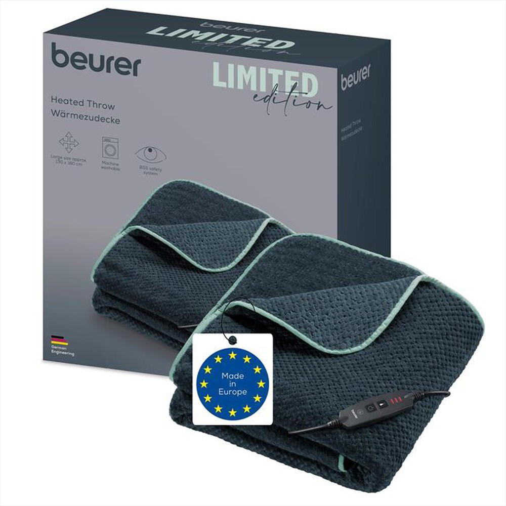 BEURER - Termocoperta HD 65 LIMITED EDITION 2026-Grigio
