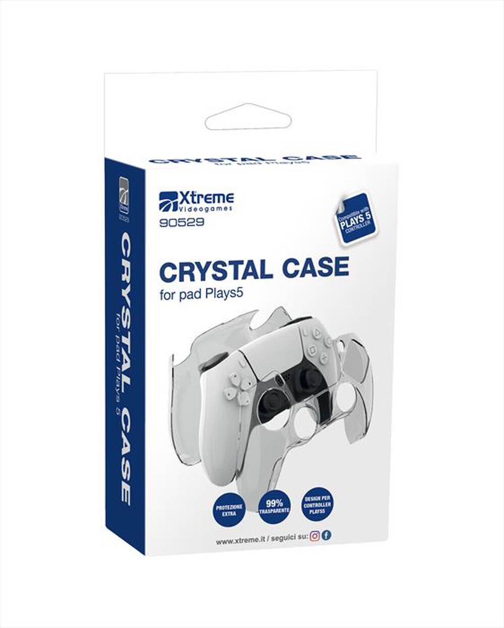 Immagine del prodotto XTREME - Custodia protettiva rigida CRYSTAL CASE-TRASPARENTE