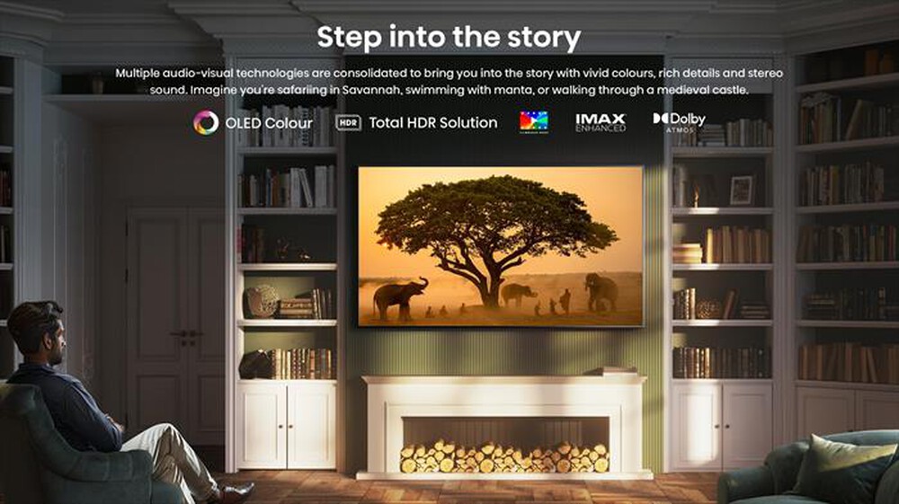 Immagine del prodotto HISENSE - Smart TV OLED 65" 4K Ultra HD 65A86N 120Hz-NERO