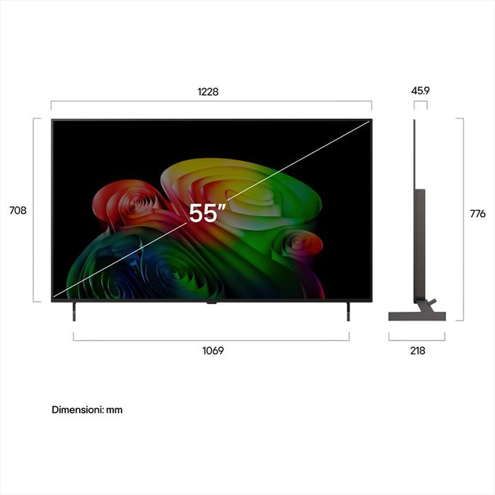 Immagine del prodotto LG - Smart TV 55" AI 4K OLED OLED55B65LA 120Hz-Marrone