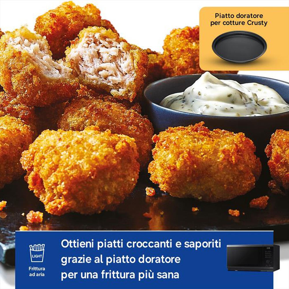 Immagine del prodotto SAMSUNG - Forno microonde MG23DG4524CGE1-Nero