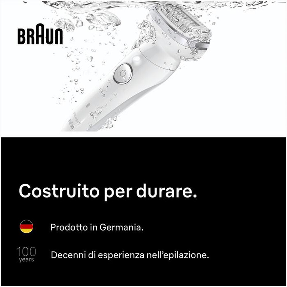 Immagine del prodotto BRAUN - Epilatore Wet & Dry LEGEPIL SES9-000 SILV BOX MN-ARGENTO