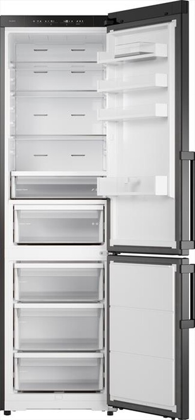 ASKO - Frigorifero combinato RFC 226 RNBB1 Classe B 409lt-Black Steel