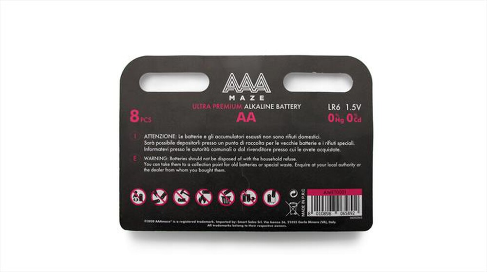 Immagine del prodotto AAAMAZE - PILE AA ULTRAPREMIUM ALKALINE