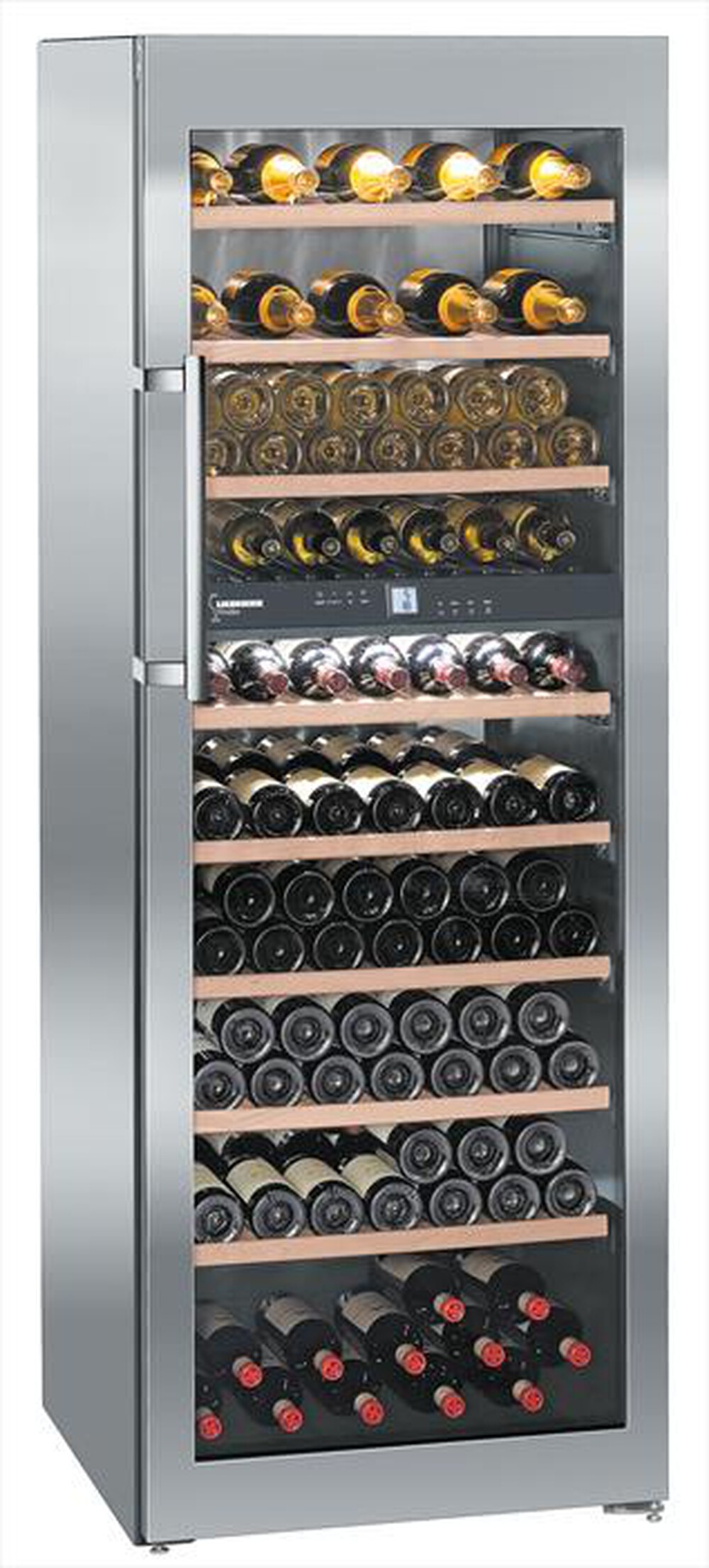 Immagine del prodotto LIEBHERR - Cantinetta WTES 5972-22 Classe G 211 bottiglie-Acciaio satinato