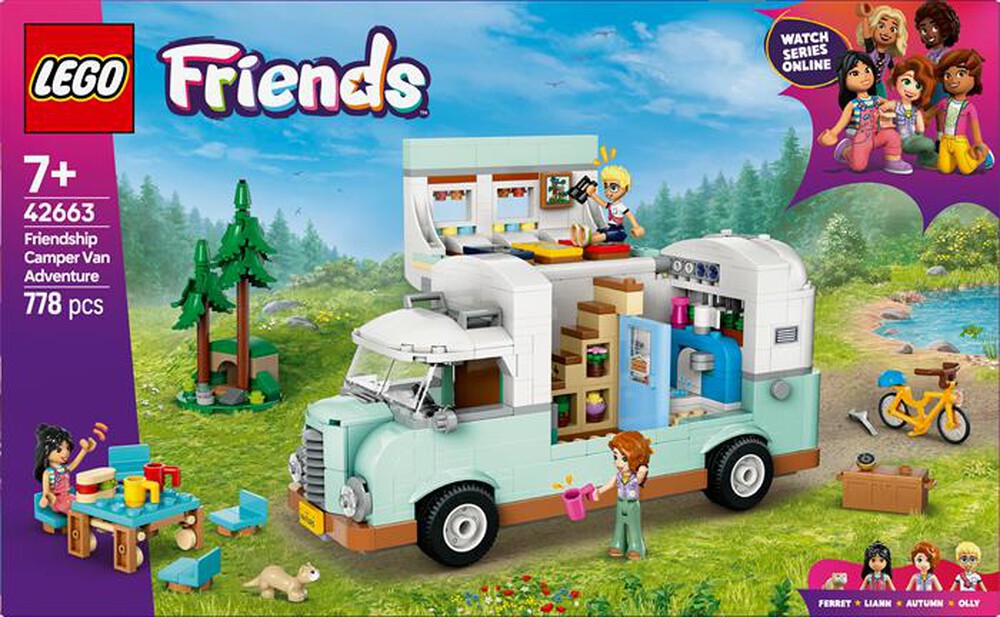 Immagine del prodotto LEGO - FRIENDS Avventura sul camper dell&rsquo;amicizia 42663