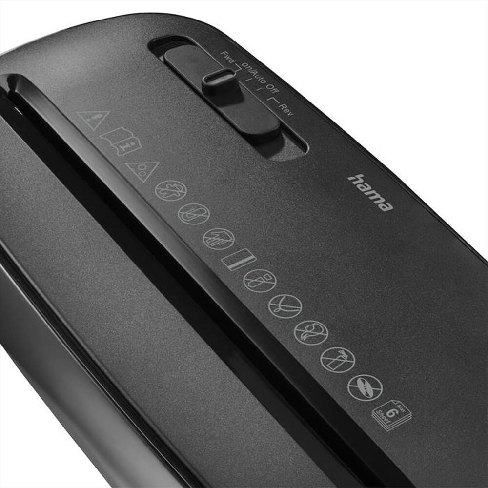 Immagine del prodotto HAMA - Distruggi Documenti CLASSIC S61-Nero