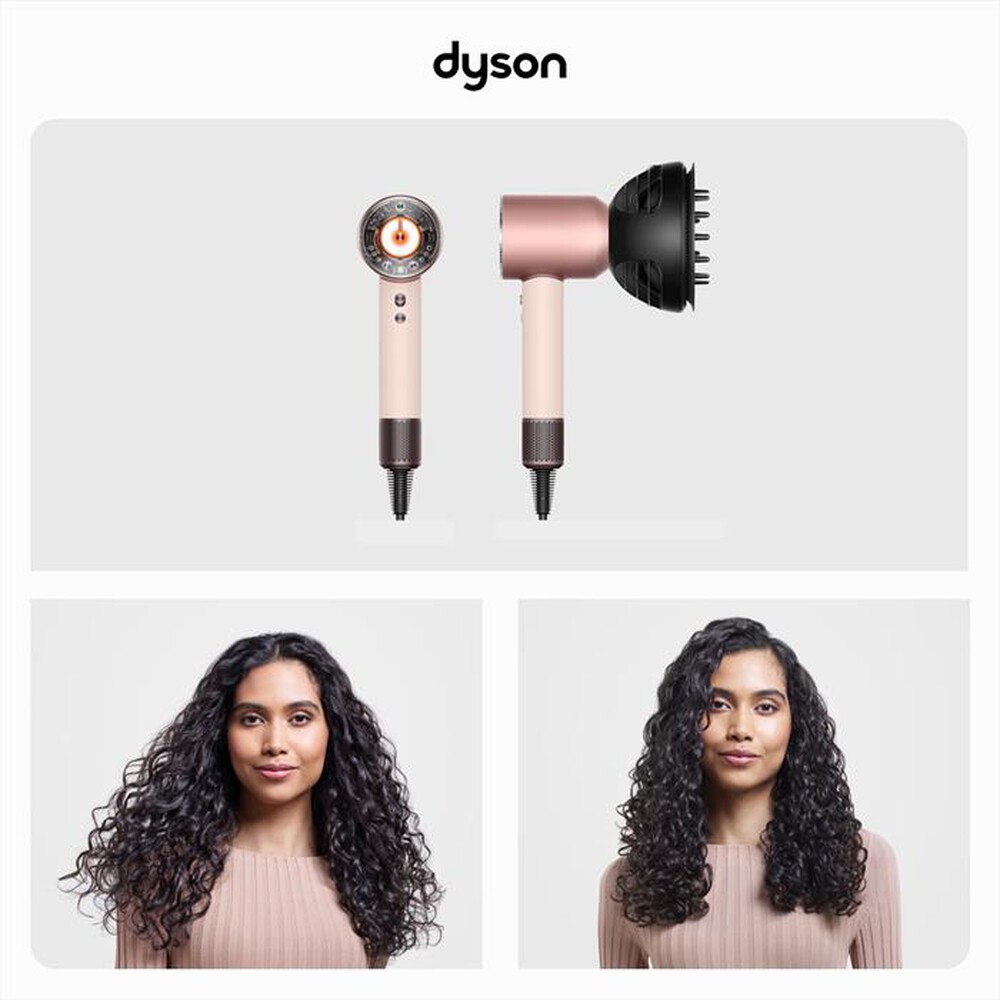Immagine del prodotto DYSON - Asciugacapelli Supersonic Nural Ricci/Molto Ricci-Rosa Cipria/Oro Rosa