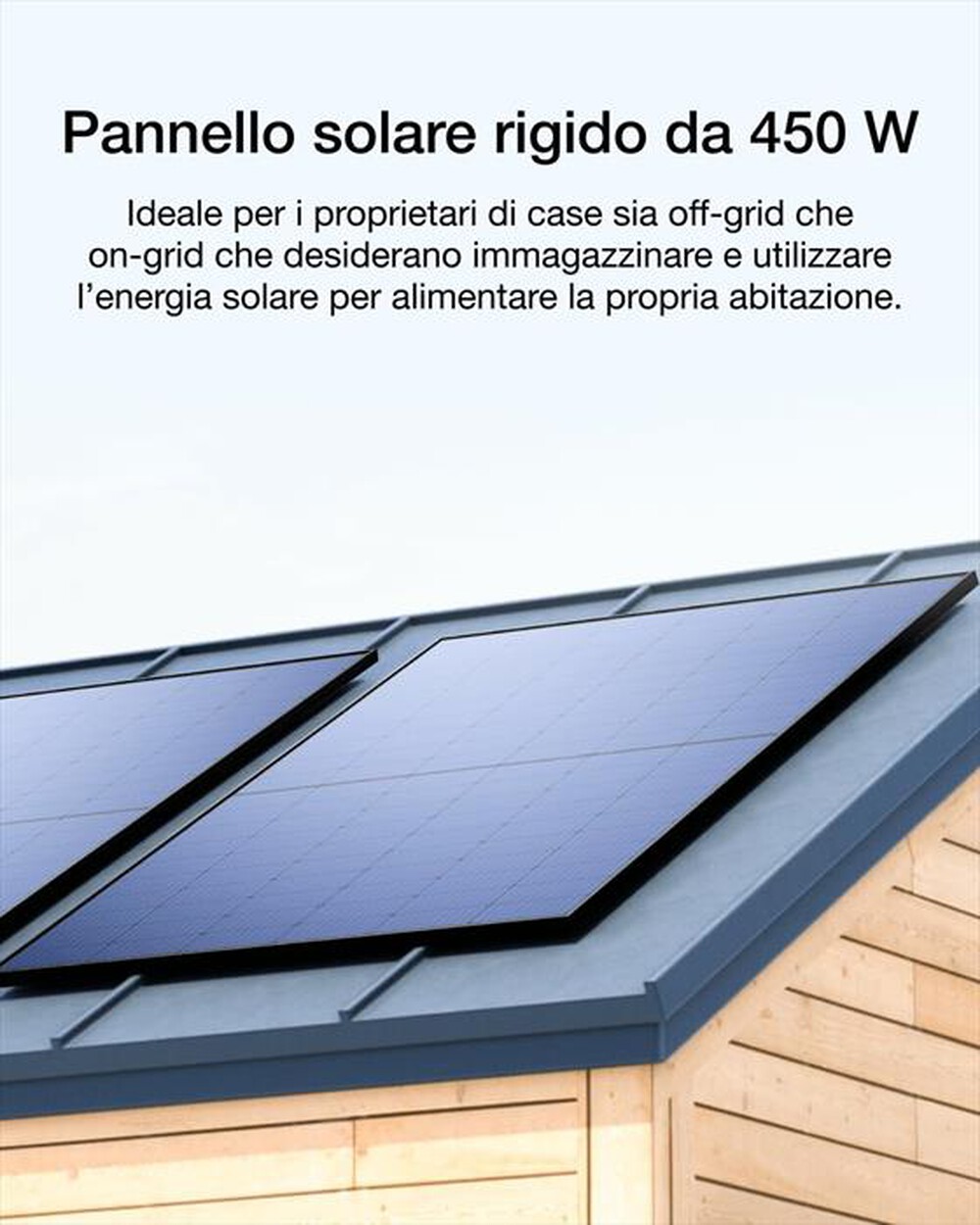 Immagine del prodotto ECOFLOW - SOLAR PANEL 2X450W RIGID-Nero