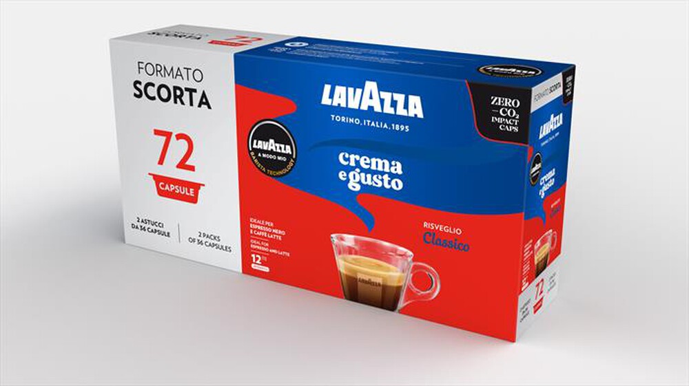 Immagine del prodotto LAVAZZA - CREMA E GUSTO - A Modo Mio 72 Caps