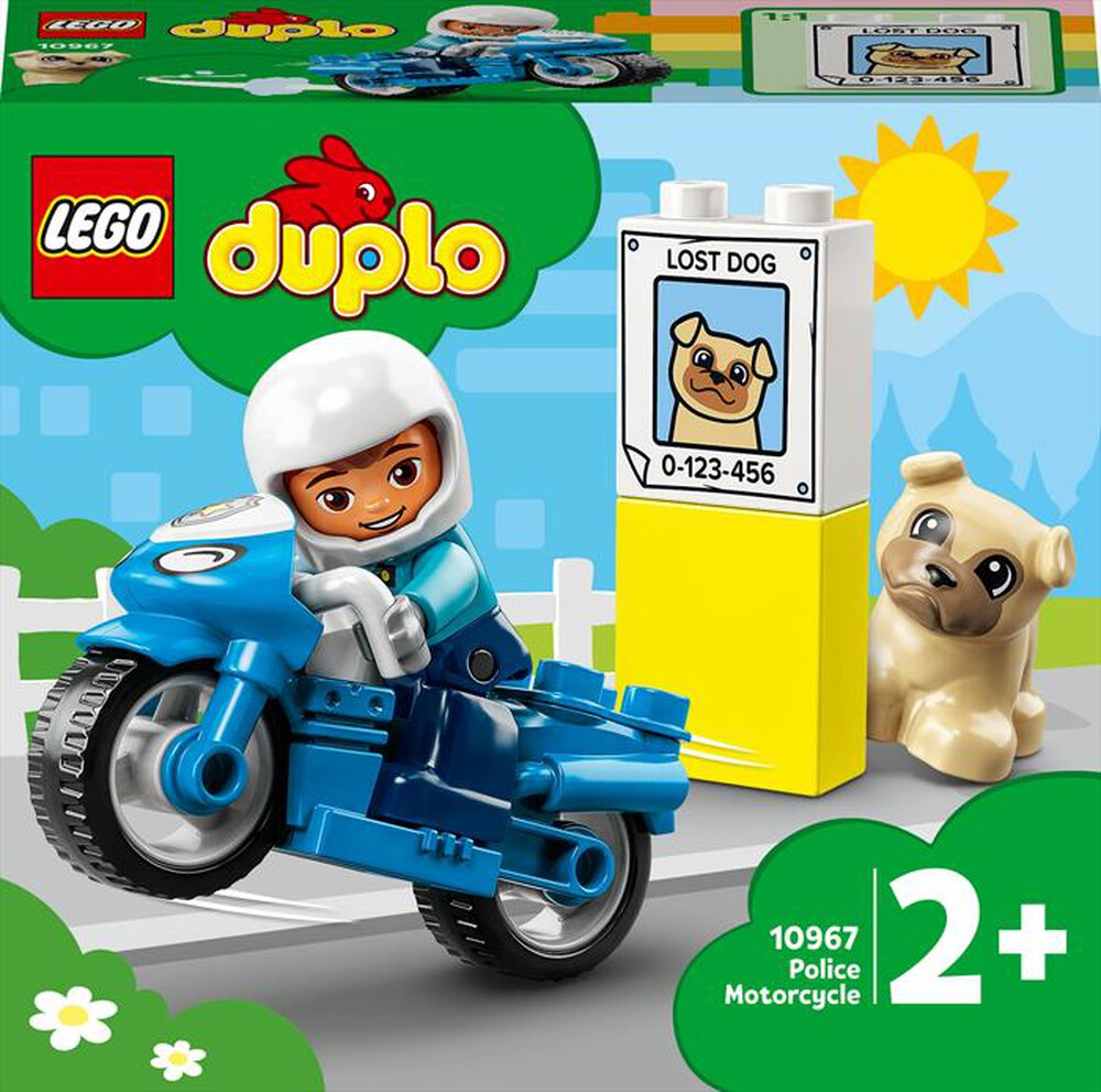 LEGO - DUPLO Town Motocicletta della polizia 10967