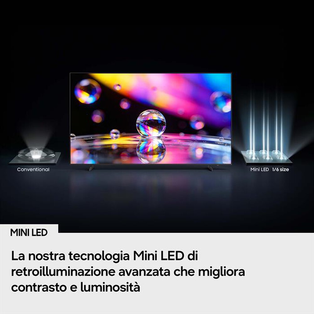 Immagine del prodotto SAMSUNG - Smart TV Mini LED 4K AI 55" UE55M70HAUXZT-Titan Gray