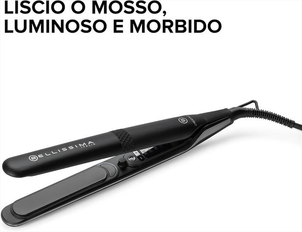 Immagine del prodotto BELLISSIMA IMETEC - PIASTRA PER CAPELLI CREATIVITY-Nero, Rosa