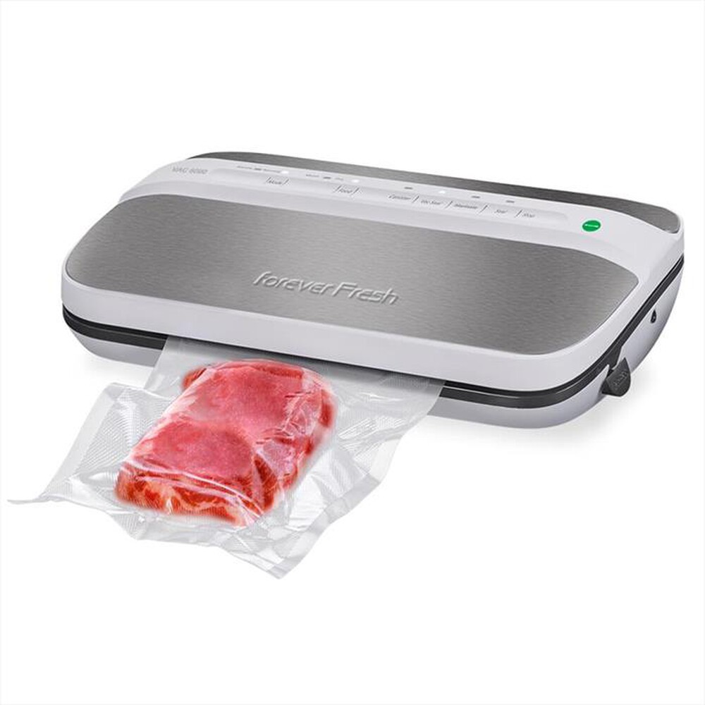 Immagine del prodotto MACOM - Macchina sottovuoto automatica VAC 6090-ACCIAIO BIANO/NERO