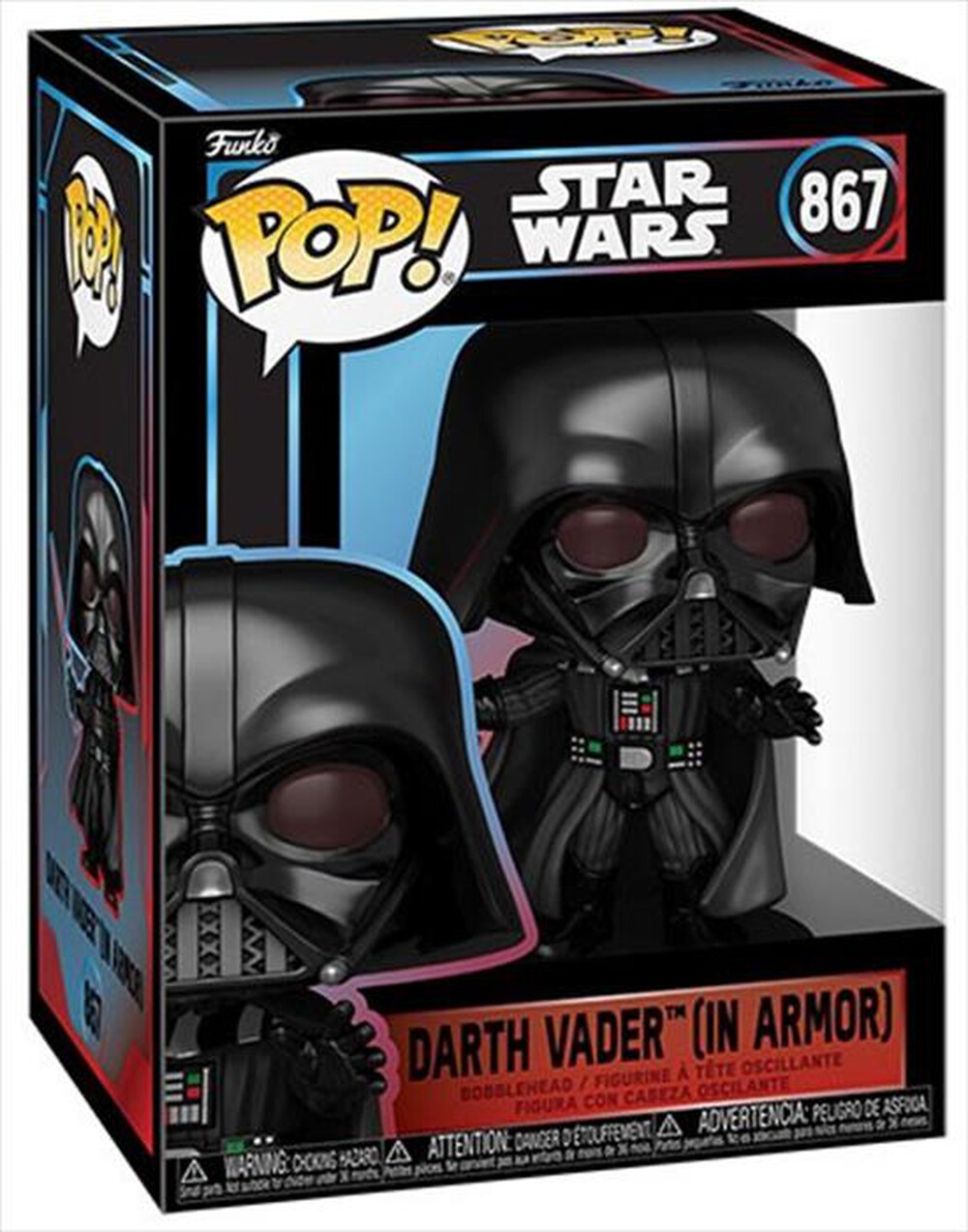 Immagine del prodotto FUNKO - POP Star Wars Darth Vader (In Armor) 867 - 93400