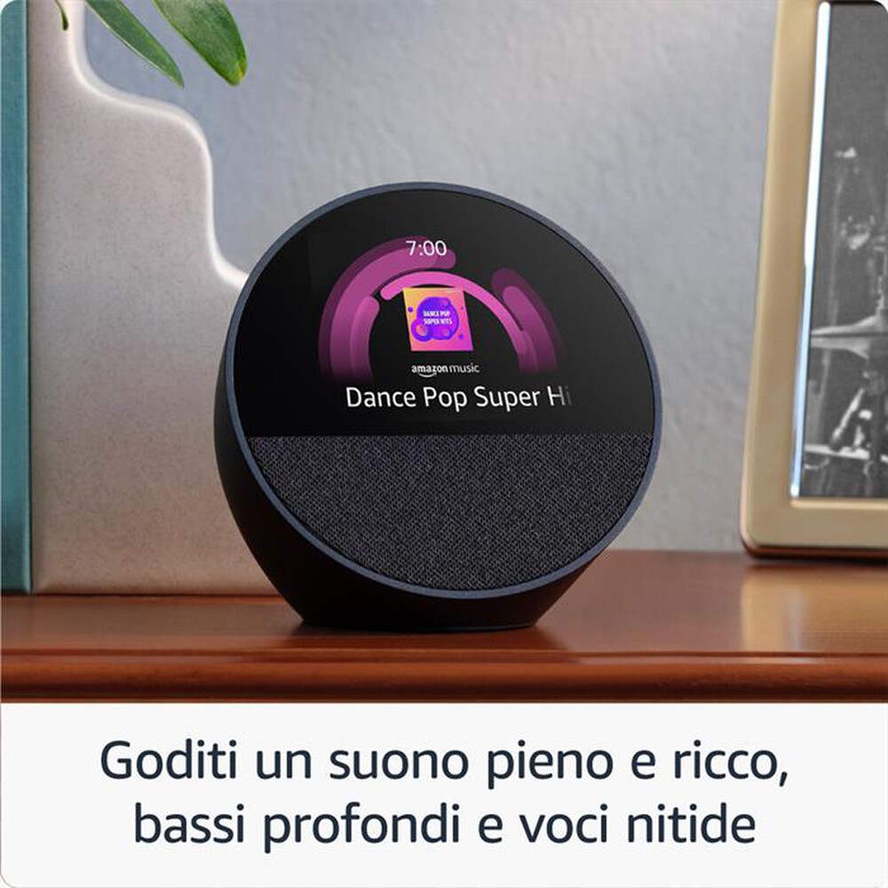 Immagine del prodotto AMAZON - NUOVO AMAZON ECHO SPOT (MODELLO 2024)-Blu