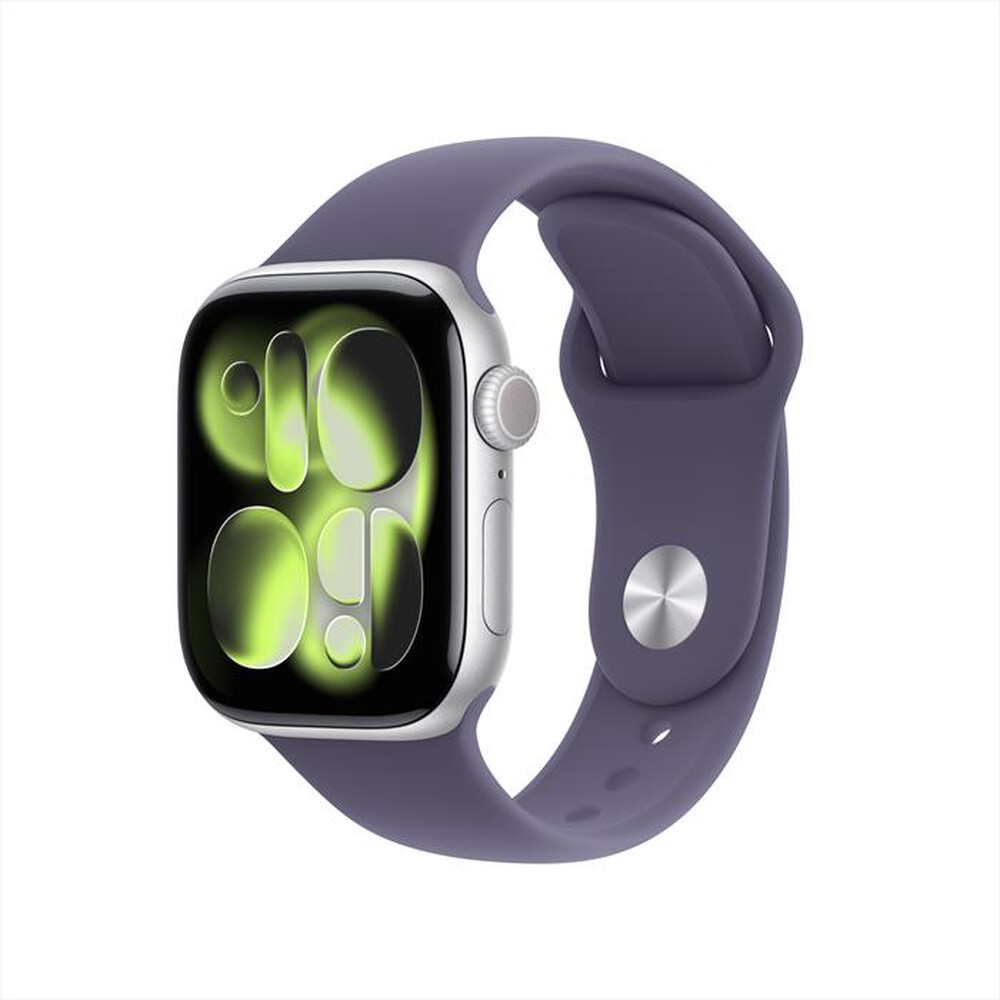 Immagine del prodotto APPLE - Watch Series 11 GPS + Cellular 42mm Alluminio-Argento - Sport Band Viola S/M