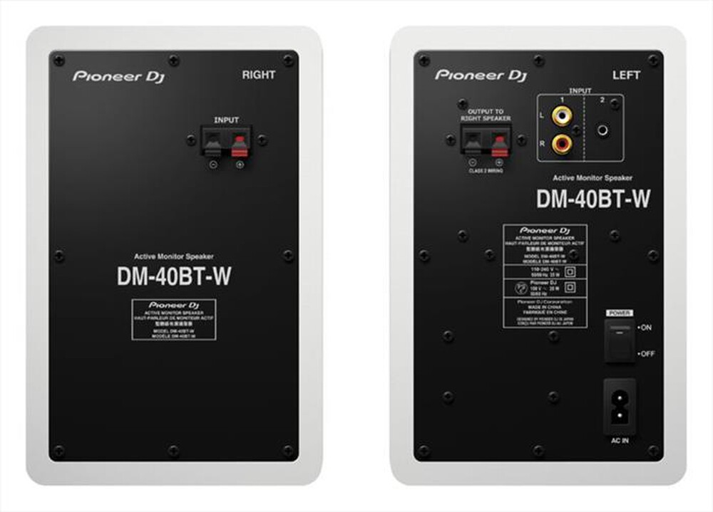 Immagine del prodotto PIONEER - Casse monitor 4" Bluetooth DM-40D-BT-W CASSE-BIANCO