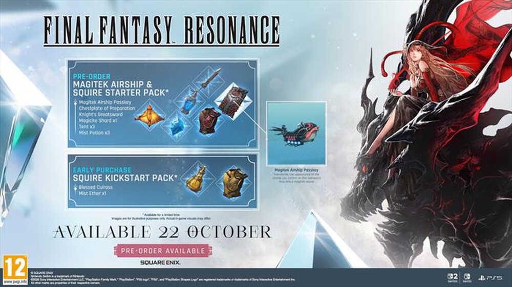 Immagine del prodotto NAMCO - FINAL FANTASY RESONANCE NSW2-N/D